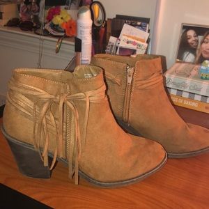 Light Brown Booties